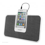 Cygnett CentreStage White Speaker Stand for iPhones, iPods & Most Mobile Phones & MP3 Players