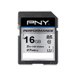 16GB PNY SDHC Memory Card, Class 10, UHS-I Class 1 (U1), 30MB/s Read, Lower Write Speed 16GB PNY SDHC Memory Card, Class 10, UHS-I Class 1 (U1), 30MB/s Read, Lower Write Speed
