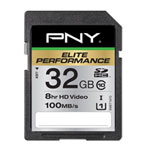 32GB PNY SDHC Memory Card, Class 10, UHS-I Class 1 (U1), 100MB/s Read Speed 32GB PNY SDHC Memory Card, Class 10, UHS-I Class 1 (U1), 100MB/s Read Speed
