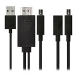 LMS Data MHL to HDMI Cable for MHL enabled Phones and Tablets LMS Data MHL to HDMI Cable for MHL enabled Phones and Tablets