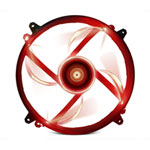 NZXT RF-FZ20S-R1 200mm Red LED Quiet Case Fan