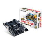 Gigabyte GA-970A-DS3P, AMD 970 / SB950, S AM3+, DDR3, SATA3 6Gbps, 2-Way CrossFire, Realtek LAN, USB 3.0, ATX Gigabyte GA-970A-DS3P, AMD 970 / SB950, S AM3+, DDR3, SATA3 6Gbps, 2-Way CrossFire, Realtek LAN, USB 3.0, ATX