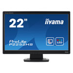 21.5" iiyama ProLite Hard Glass P2252HS-B1 Monitor, TN Panel, 1920x1080, 5ms, 225cd/m² Brightness, D-Sub/DVI/HDMI, Black 21.5" iiyama ProLite Hard Glass P2252HS-B1 Monitor, TN Panel, 1920x1080, 5ms, 225cd/m² Brightness, D-Sub/DVI/HDMI, Black