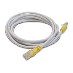 Xclio 3 Metre Cat5E RJ45 to RJ45 Ethernet Cable Full Copper White