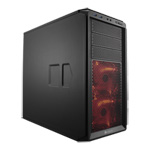 Corsair Graphite Series 230T Compact Mid Tower Solid Side LED Gaming Case Black on Black with Red LED Corsair Graphite Series 230T Compact Mid Tower Solid Side LED Gaming Case Black on Black with Red LED