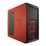 Corsair Graphite Series 230T Compact Mid Tower LED Windowed Gaming Case Orange on Black with ORANGE LED Corsair Graphite Series 230T Compact Mid Tower LED Windowed Gaming Case Orange on Black with ORANGE LED