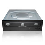 LiteOn x24 DVD±R/DL Writer Dual Layer 5.25" SATA Black OEM