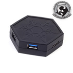 Silverstone EP01B USB3.0 4 Port Mini Pocket Hub