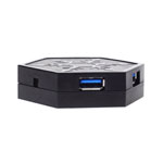 Silverstone EP01B USB3.0 4 Port Mini Pocket Hub