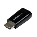 StarTech.com Compact HDMI (Male) to VGA (Female) Adapter Converter – 1920x1200/1080p StarTech.com Compact HDMI (Male) to VGA (Female) Adapter Converter – 1920x1200/1080p