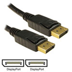 5m Scan DisplayPort 1.1 Cable - DPort (Male) to DPort (Male), Black, Locking Latches       