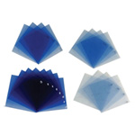 Dedolight Gel filter set, mixed blue (fits classic filter holder)