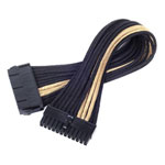 Silverstone 300mm 24-pin to 24-pin Cable - Black/Gold