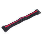 Silverstone PP07-MBBR ATX to MB-24pin Black Red