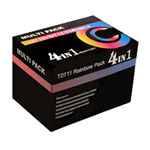 Compatible Rainbow Set Ink, 1xBlack, 1xCyan, 1xMagenta, 1xYellow Cartridges for Epson XP-30/102/202/305/402/412 +more Compatible Rainbow Set Ink, 1xBlack, 1xCyan, 1xMagenta, 1xYellow Cartridges for Epson XP-30/102/202/305/402/412 +more