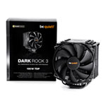 be quiet! Dark Rock 3, Single Tower CPU Cooler, 6 Heatpipes, 1x 135mm PWM Fan, 190W TDP, for Intel/AMD CPUs be quiet! Dark Rock 3, Single Tower CPU Cooler, 6 Heatpipes, 1x 135mm PWM Fan, 190W TDP, for Intel/AMD CPUs