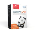 HGST H3IKNAS40003272SE 4TB Deskstar NAS HDD 24x7 Use 3.5" 7200rpm Retail Box