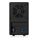 Dual Bay 3.5 inch HDD external Enclosure Box with JBOD from icybox IB-3620U3