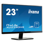 23" iiyama ProLite XU2390HS-B1 Monitor, IPS Panel, 1920x1080, 5ms, 250cd/m² Brightness, D-Sub/DVI/HDMI, Black 23" iiyama ProLite XU2390HS-B1 Monitor, IPS Panel, 1920x1080, 5ms, 250cd/m² Brightness, D-Sub/DVI/HDMI, Black