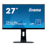 27" iiyama ProLite XUB2790 Monitor, IPS Panel, 1920x1080, 5ms, 250cd/m², Speakers, D-Sub/DVI/HDMI, Black 27" iiyama ProLite XUB2790 Monitor, IPS Panel, 1920x1080, 5ms, 250cd/m², Speakers, D-Sub/DVI/HDMI, Black