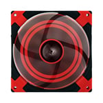 Aerocool DS Edition 12cm Red LED Fan Dual Material/Colour FDB Fan 12.1dBA