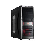 Silverstone SST-RL01B-W USB 3.0 Red Line Black Mid Tower Case with Side with Window w/o PSU Silverstone SST-RL01B-W USB 3.0 Red Line Black Mid Tower Case with Side with Window w/o PSU