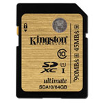 128GB Kingston SDXC Memory Card, Class 10, UHS-I Class 1 (U1), 90MB/s Read, 45MB/s Write 128GB Kingston SDXC Memory Card, Class 10, UHS-I Class 1 (U1), 90MB/s Read, 45MB/s Write