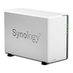 Synology DS218J NAS, 2x 3TB Seagate IronWolf HDDs, RAID 1