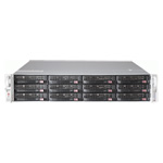 Supermicro 2U SuperChassis SC826BE16-R920LPB for Servers Supporting E-ATX Motherboards, 7x Expansion Slot, 12x 3.5" SATA Supermicro 2U SuperChassis SC826BE16-R920LPB for Servers Supporting E-ATX Motherboards, 7x Expansion Slot, 12x 3.5" SATA