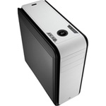 Aerocool DS 200 Black/White Mid Tower Gaming Case with Noise Dampening USB 3.0 & Colour LCD Panel w/o PSU Aerocool DS 200 Black/White Mid Tower Gaming Case with Noise Dampening USB 3.0 & Colour LCD Panel w/o PSU