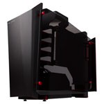 IN Win S Frame Concept Full Black Aluminum Tower with Tempered Glass