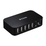 Dlink DUB-H7/E 7-port External USB 2.0 Hub with PSU - EU
