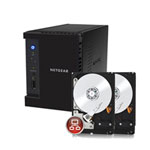 NETGEAR ReadyNAS 102 (WD Red HDD搭載) Netgear ReadyNAS 102 with 2x 3TB WD Red WD30EFRX RED SATA 3 HDD