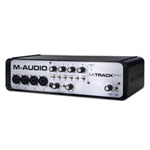 M-Audio M-Track Quad - USB 2, 96KHz, 24 Bit, 4 Mic Pre's, 4 / 4 Analogue I/O M-Audio M-Track Quad - USB 2, 96KHz, 24 Bit, 4 Mic Pre's, 4 / 4 Analogue I/O