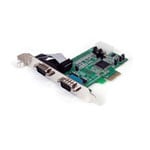 StarTech 2 Port PCIe RS232 Serial Adapter Card