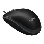 Logitech B100 Black Optical USB Mouse 3 Button with Scroll Wheel