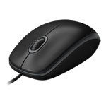 Logitech B100 Optical USB Mouse (Noir) - Space Computer