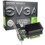 EVGA GeForce GT 720 Passive Silent Graphics Card 2GB