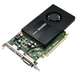 PNY K2200 NVIDIA Quadro 4GB Workstation Graphics Card, PCI-E 2.0 (x16), DP/DVI - VCQK2200-PB