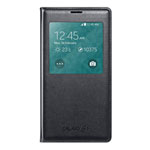 Samsung Galaxy S5 S View Cover with Window - Black Samsung Galaxy S5 S View Cover with Window - Black