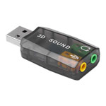 Xclio External Sound Card USB2.0 5.1Ch Adaptor (USB Stick) PC/MAC