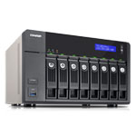 8 Bay SATA NAS Enclosure Qnap TS-853 Pro with Quad Core CPU +