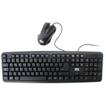 Compoint USB Full-size Keyboard and Optical Scroll Mouse Bundle