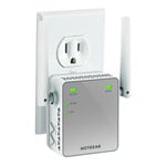 Netgear EX2700-100UKS N300 WiFi Range Extender, 300 Mbps, 2.4GHz, with Fast Ethernet Port Netgear EX2700-100UKS N300 WiFi Range Extender, 300 Mbps, 2.4GHz, with Fast Ethernet Port