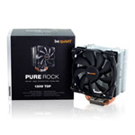 be quiet! Pure Rock Compact Single Tower CPU Cooler, 4 Heatpipes, 1x120mm Silence-Optimised PWM Fan, 130W TDP, Intel/AMD be quiet! Pure Rock Compact Single Tower CPU Cooler, 4 Heatpipes, 1x120mm Silence-Optimised PWM Fan, 130W TDP, Intel/AMD