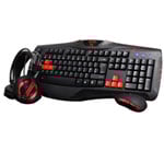 E-Blue EKM806RE Cobra Bundle RED Gaming Keyboard Mouse & Headset E-Blue EKM806RE Cobra Bundle RED Gaming Keyboard Mouse & Headset