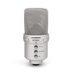 Samson G-Track Condenser Microphone, Supercardioid Pattern, Wired, 2x 3.5mm TRS, USB Samson G-Track Condenser Microphone, Supercardioid Pattern, Wired, 2x 3.5mm TRS, USB