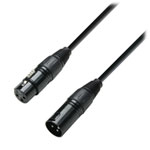 DMX Cable XLR male to XLR female 3 m For Lighting