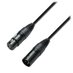 DMX Cable XLR male to XLR female 6 m For Lighting