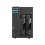 2 Bay ASUSTOR AS5002T NAS Intel Celeron 2.41GHz Dual-Core,1GB DDR3L,2xGbE,3x USB3, 2x USB2, 2x eSATA 2 Bay ASUSTOR AS5002T NAS Intel Celeron 2.41GHz Dual-Core,1GB DDR3L,2xGbE,3x USB3, 2x USB2, 2x eSATA